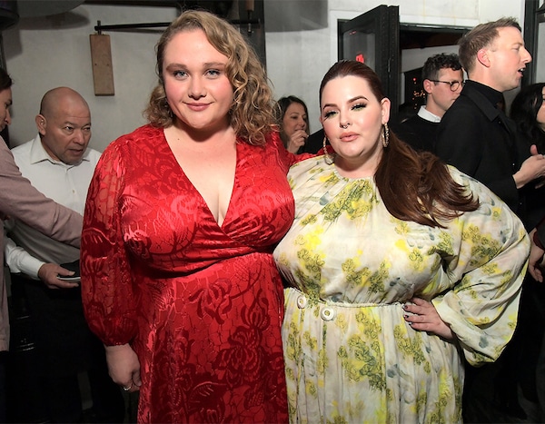 Danielle Macdonald And Tess Holliday From Pre Oscars